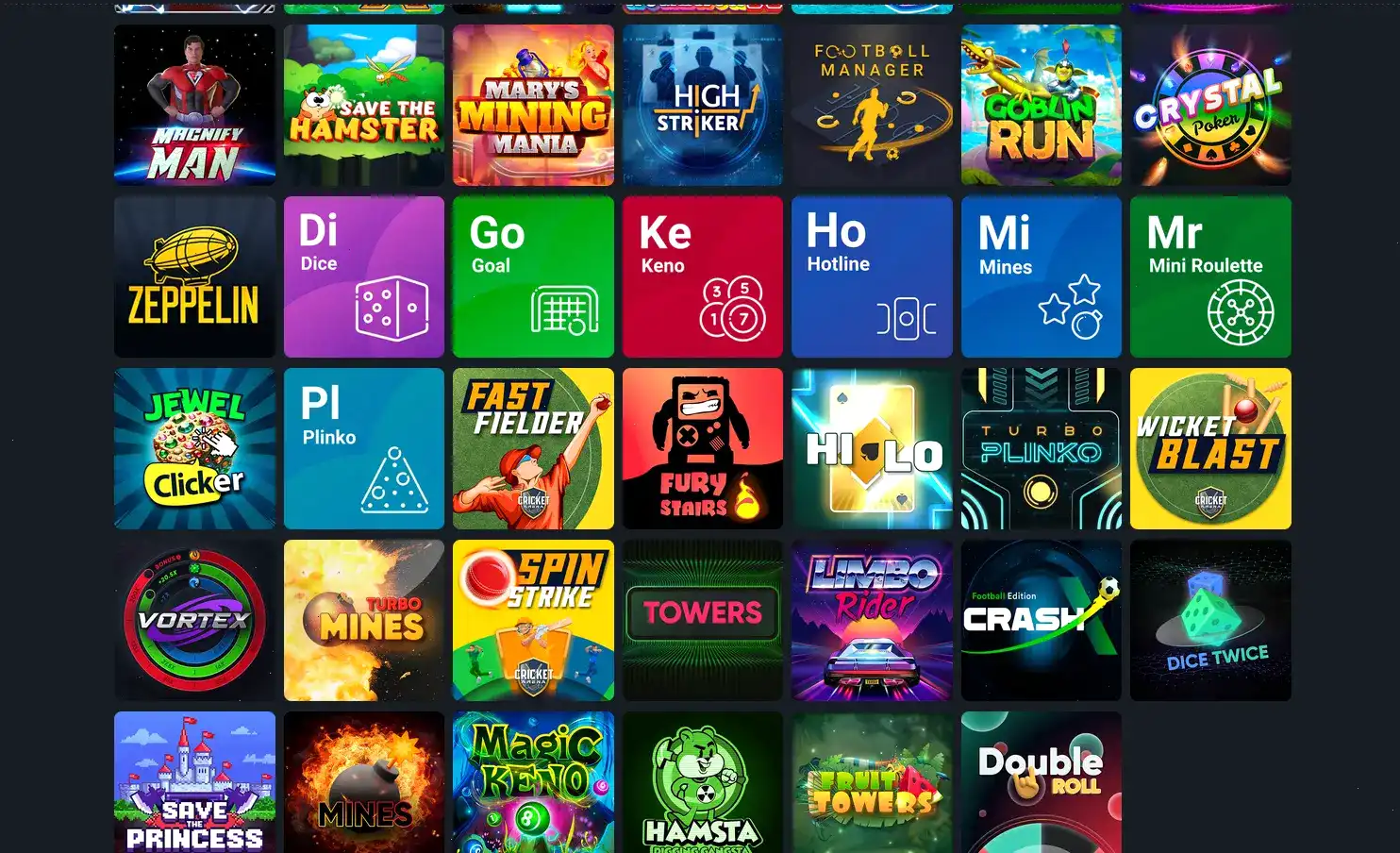 Get X casino главный экран